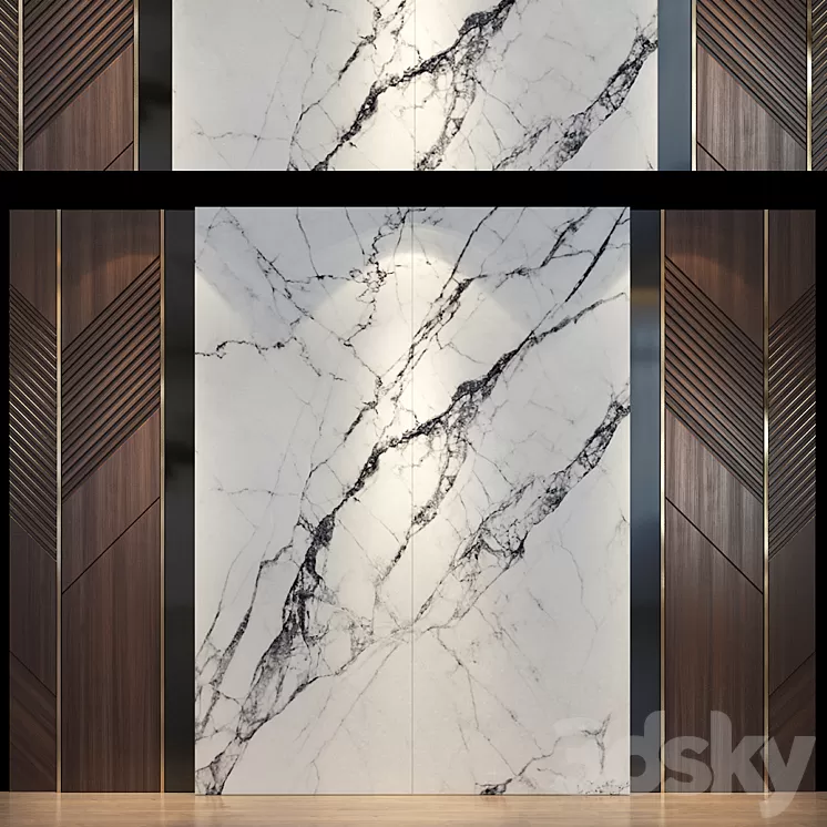 Wall Panel 68 3D Model Free