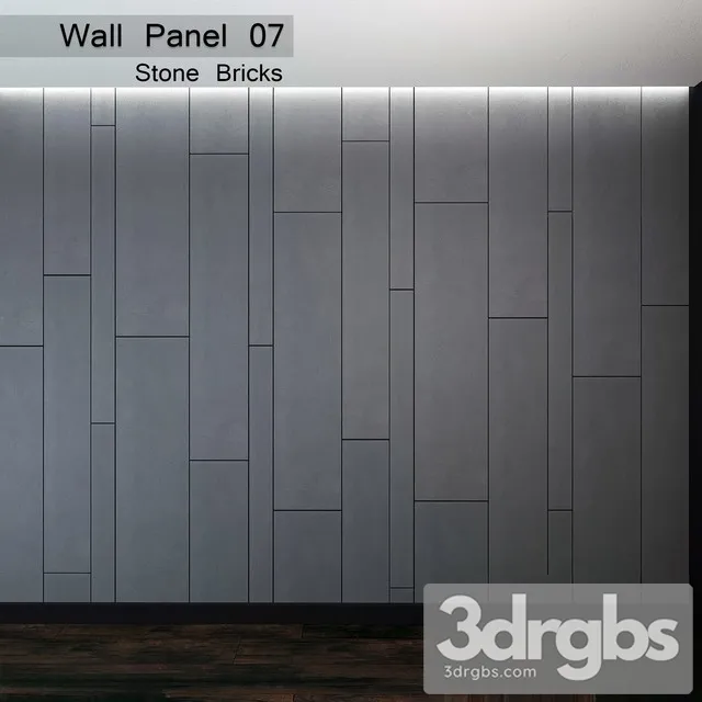 Wall Panel 7 3D Model Free