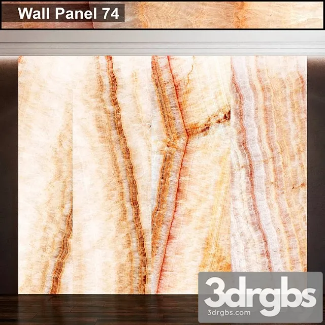 Wall Panel 74 1 3D Model Free