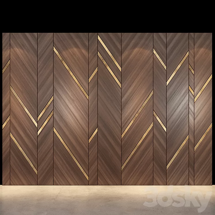 Wall Panel 76 3D Model