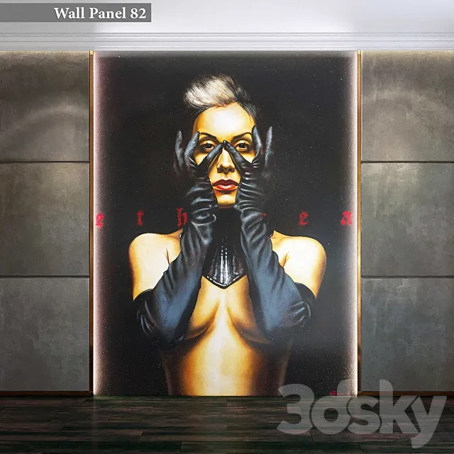 Wall Panel 82 3DModel