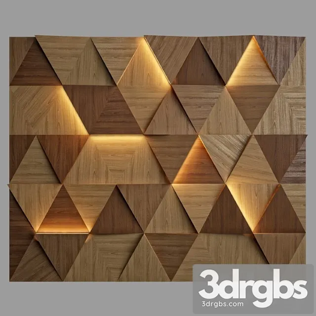 Wall panel 9 3D Model Free