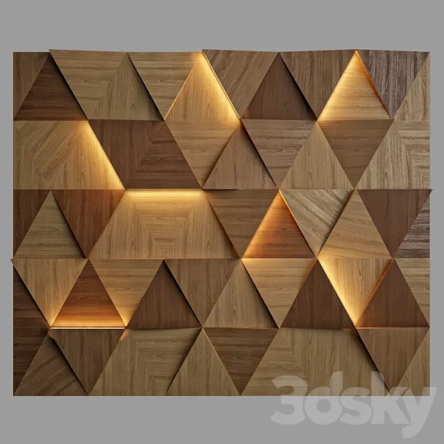 Wall Panel 9 3DModel