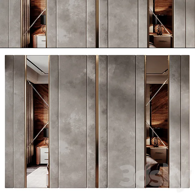 Wall Panel Decor 120 3D Model