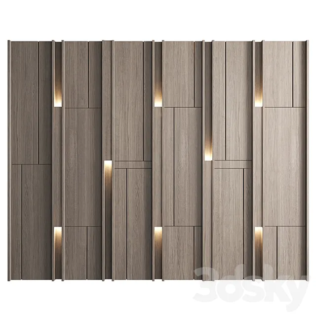 Wall Panel Decor 162 3D Model