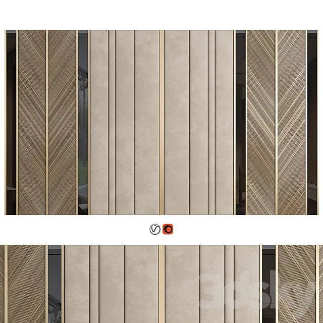 Wall Panel Decor 40 3D Model