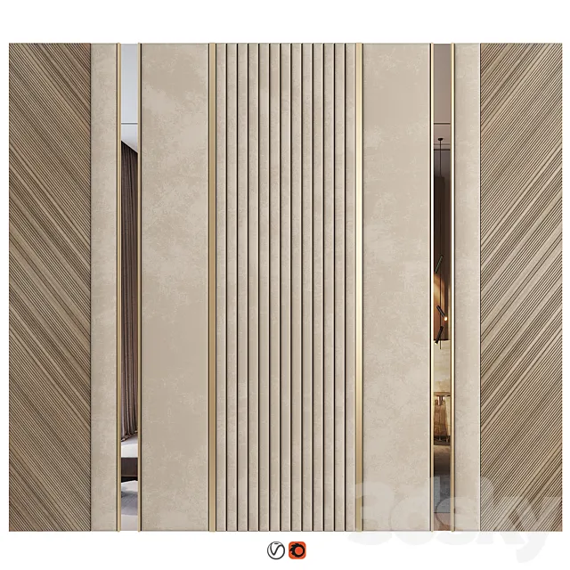 Wall Panel Decor 45 3D Model