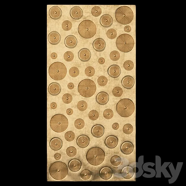 wall panel decorative 3D Model