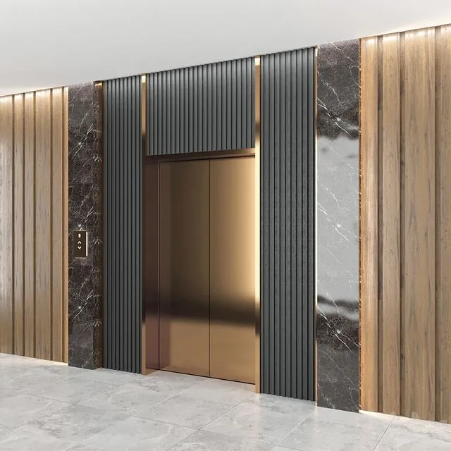 Wall panel elevator 3D Model