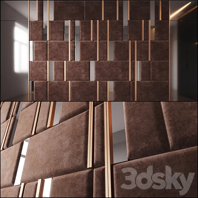 Wall Panel | Headboard 3D Model