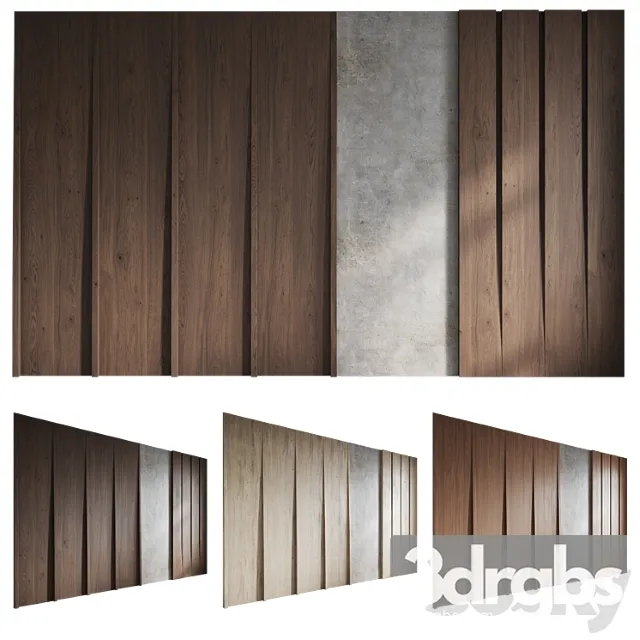 Wall Panel Kew 3D Model Free