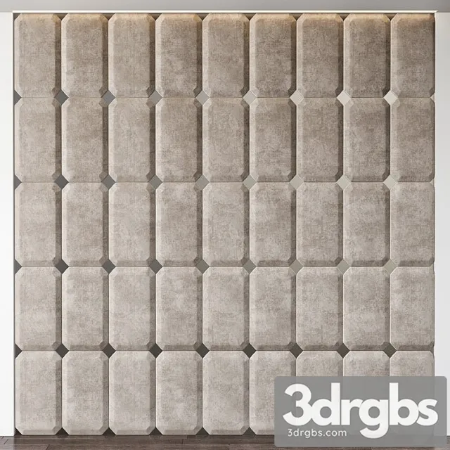 Wall panel no. 10 3D Model Free
