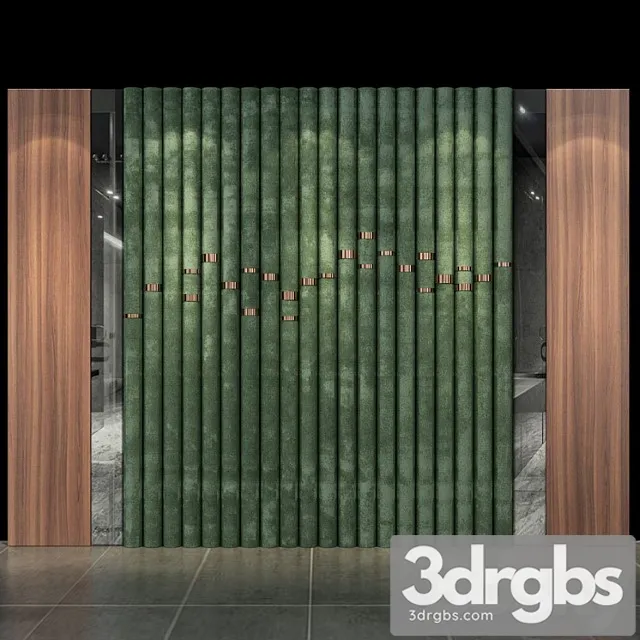 Wall panel no.12 3D Model Free