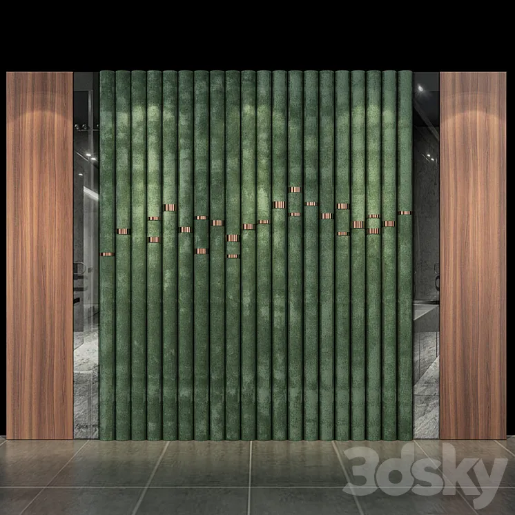 Wall Panel No.12 3D Model Free