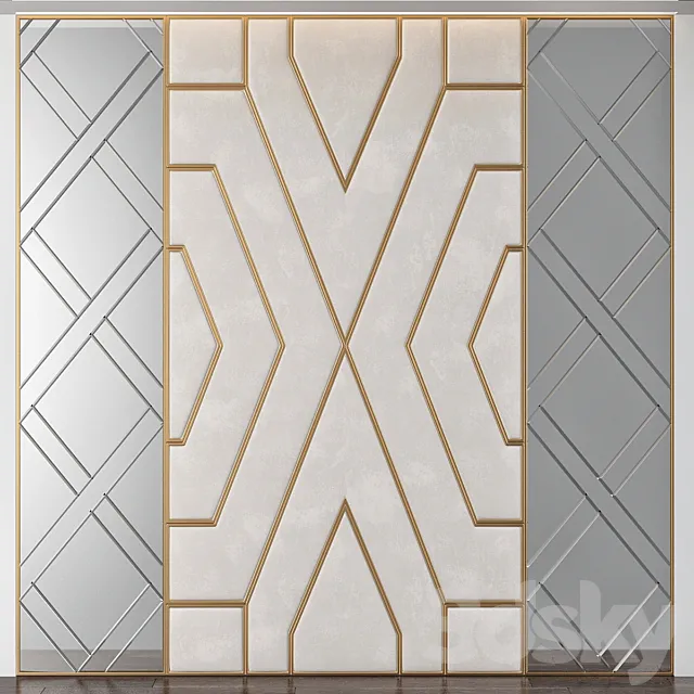 Wall Panel No. 126 3D Model