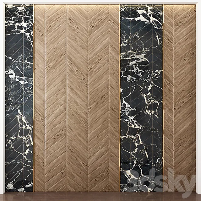Wall Panel No.143 3D Model