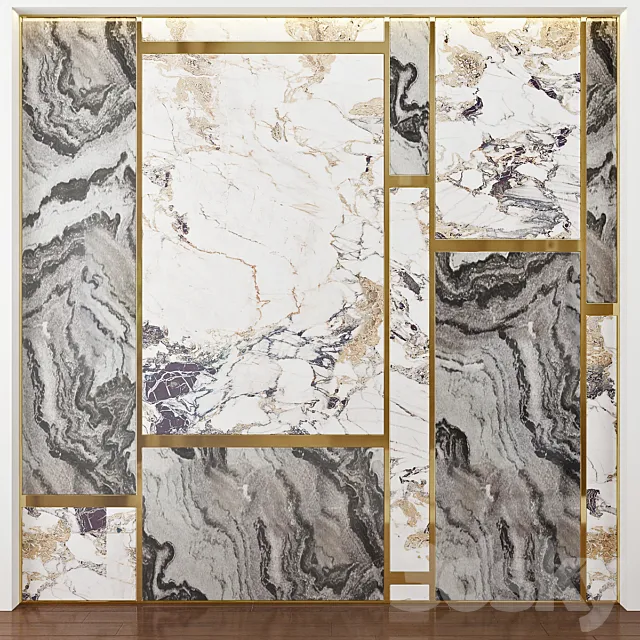 Wall Panel No.145 3D Model