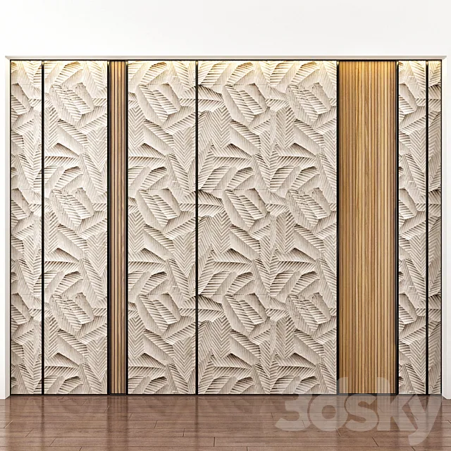 Wall Panel No. 154 3DModel