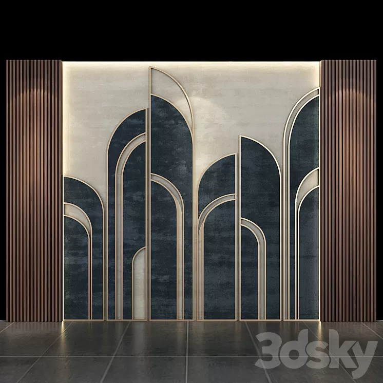 Wall Panel No.17 3D Model