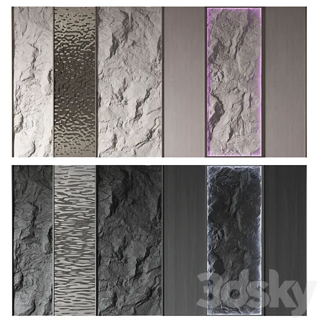 Wall panel No. 19 3D Model