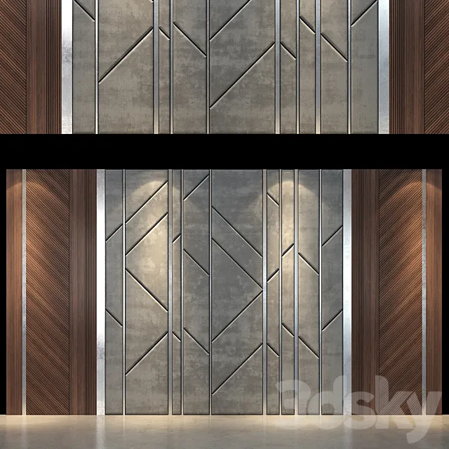 Wall Panel No.19 3D Model