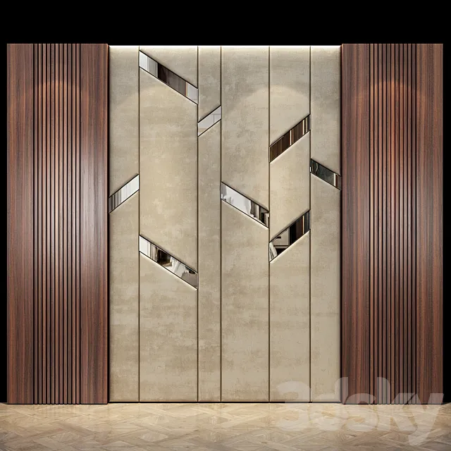 Wall Panel No.21 3D Model