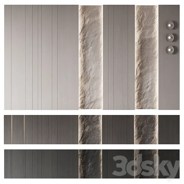Wall panel No. 22 3D Model