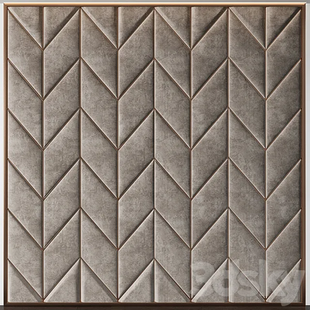 Wall Panel No. 37 3D Model