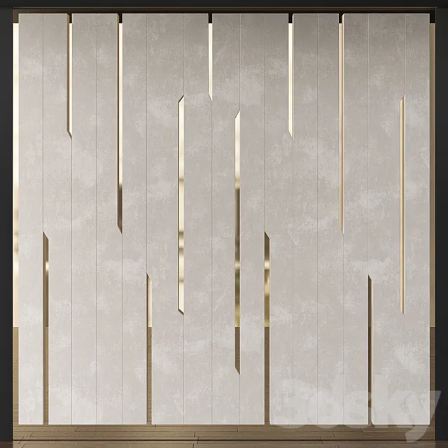 Wall Panel No. 65 3D Model