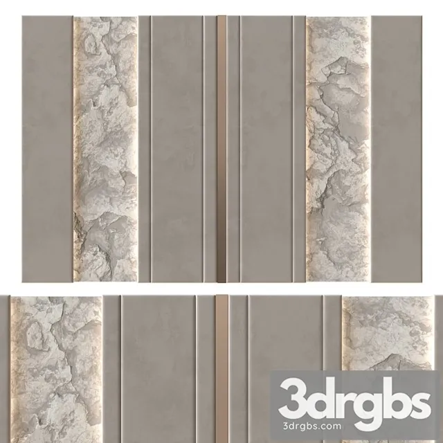 Wall Panel No4 3D Model Free