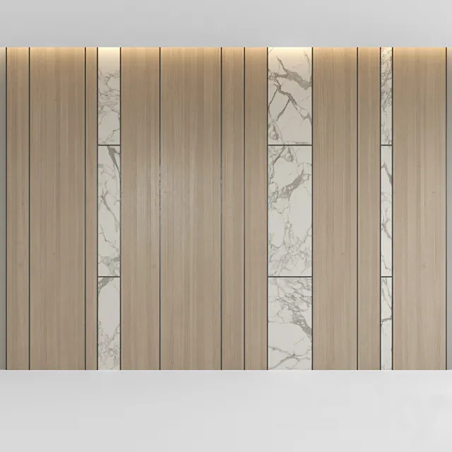 Wall panel part2 3D Model