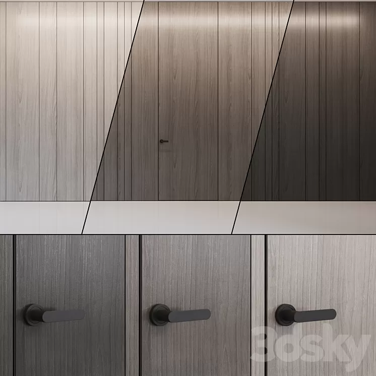 Wall Panel_05 (Muzafarov collection) 3D Model Free