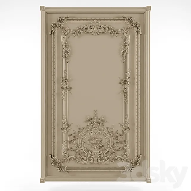 Wall Panels 3D Model