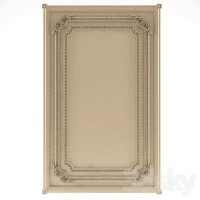 Wall Panels 3D Model