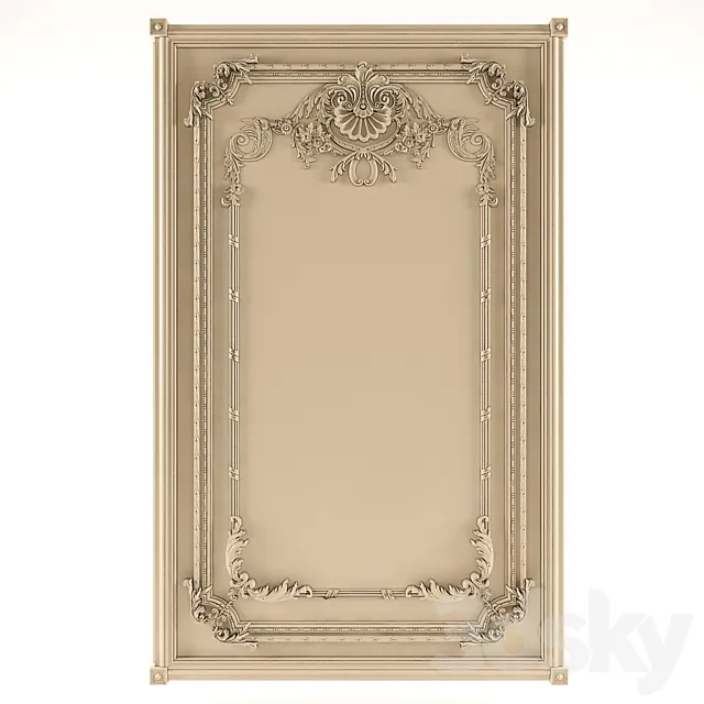 Wall Panels 3D Model