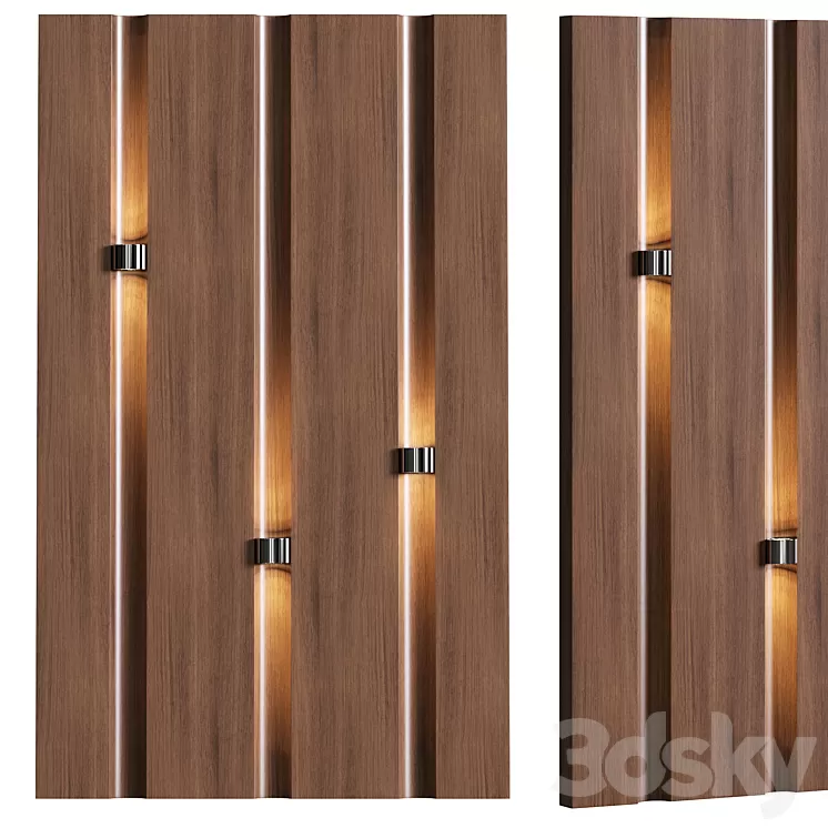 Wall panels – Lux by Store 54 3D Model Free