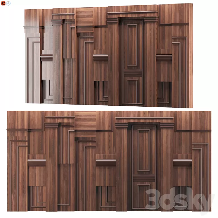 Wall panels - Crios 3D Model