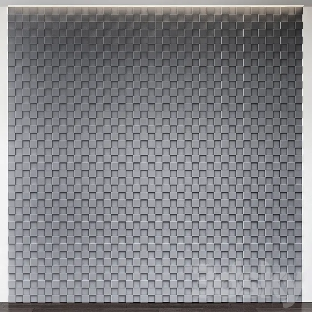Wall panels No. 10 3D Model
