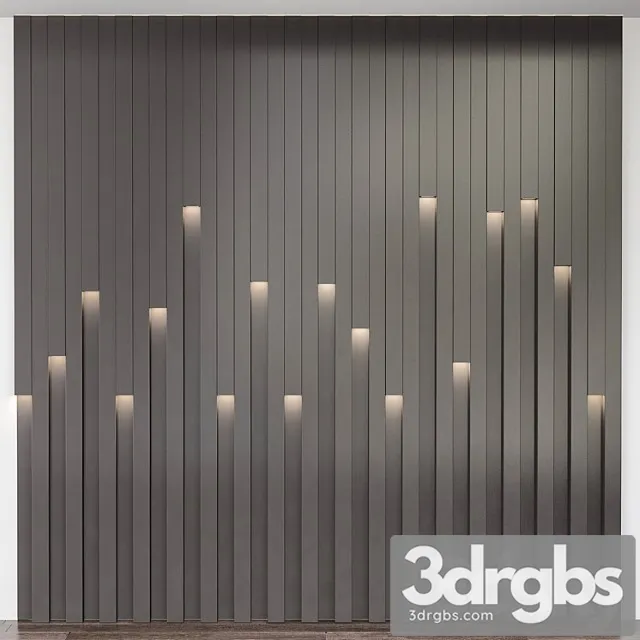 Wall panels no. 13 3D Model Free