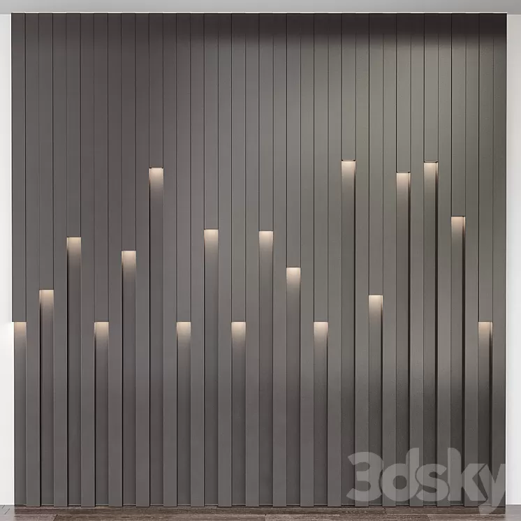 Wall panels No. 13 3D Model