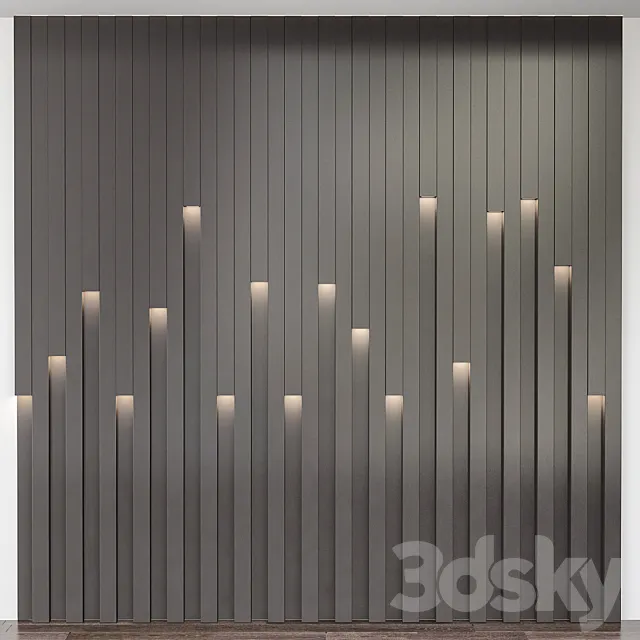 Wall panels No. 13 3D Model