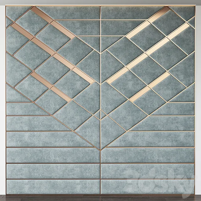 Wall Panels No. 3 3D Model