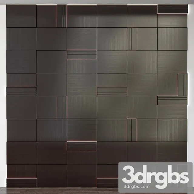 Wall panels no. 34 3D Model Free