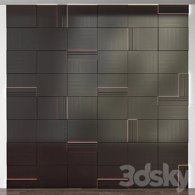 Wall Panels No. 34 3DModel