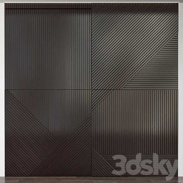 Wall Panels No. 36 3D Model