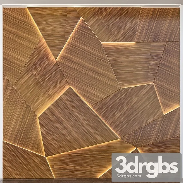 Wall panels no. 38 3D Model Free