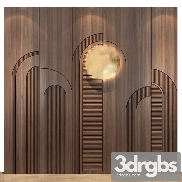 Wall Panels Set 125 3D Model Free