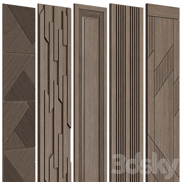 Wall panels (v3) 3D Model