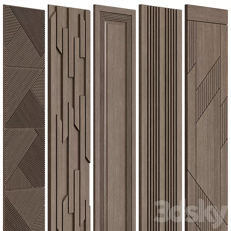 Wall panels (v3) 3D Model