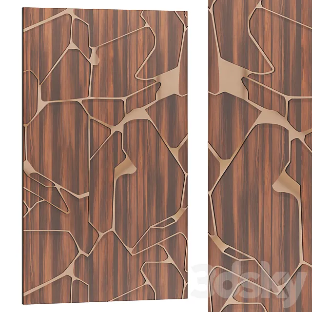 Wall panels – Web by Store 54 3D Model